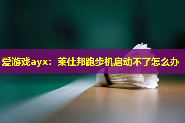 莱仕邦跑步机启动不了怎么办 莱仕邦跑步机启动不了怎么办